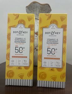 Combo Of 4 Dot &amp; Key Sunscreen &amp; Moisturiser