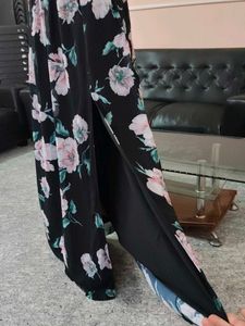 Elegant Floral Maxi Dress