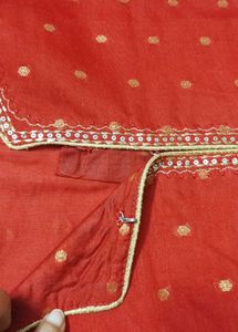 Biba Red Kurta/Kurti