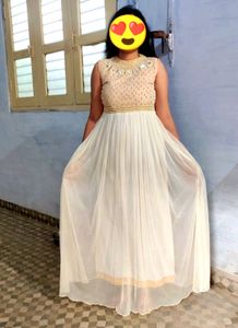Heavy Gown With Pant And Dupatta