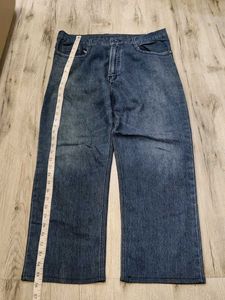 Sc9909 Gold Beggy Jeans Waist 36