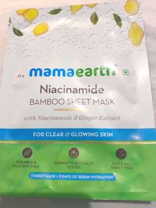 Mamaearth Niacinamide Sheet Mask