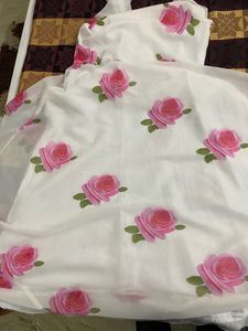 Floral Anarkali Suit