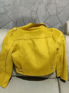 Crop Mustard Jacket