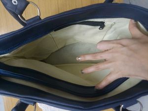 Blue Shoulder Bag
