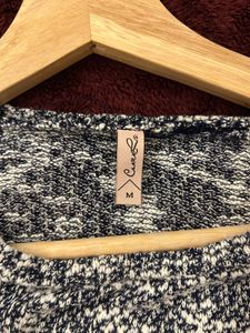 Cold Shoulder Knit Top