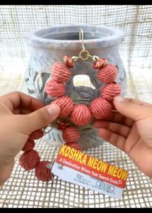 Beautiful Handmade Rafia Earings