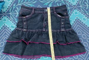 Y2K Denim Mini Skirt