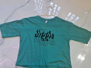 XL size  Print Tee (T-SHIRT) For Women