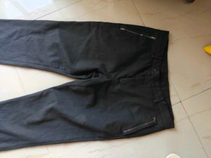 imported warm trousers with defect of lint