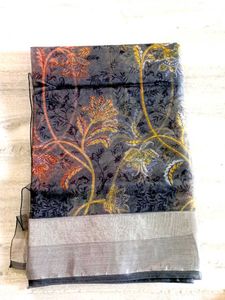 Beautiful Grey Saree