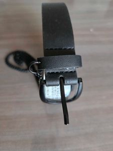 Chain Detail Belt Black S/M 89cms