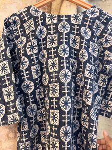 Beautiful Printed Jaipuri Kurti, Bust- 34