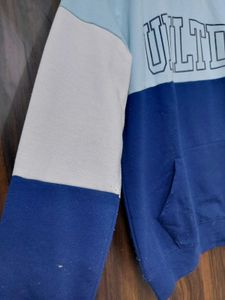 Stylish Color Block Sweatshirt