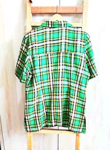 Green Colour Shirt Size-36