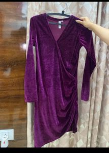 Cilory WINE Partywear Dress