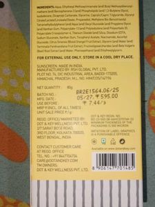 Dot &amp; Key VitC Sunscreen + Skin Whitening Cream