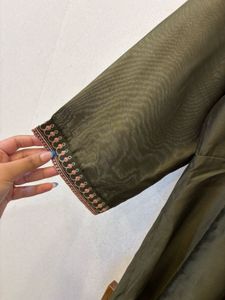 Elegant Olive Green Kurta