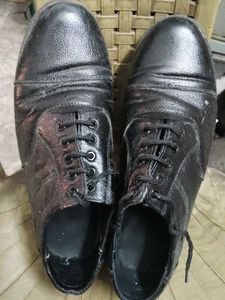 Classic Black Leather Formal Shoes