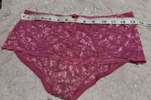 Pink Lace Panties