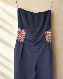 ZARA Black String Jumpsuit