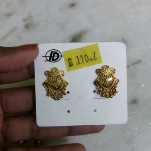6 Pair 🌟 Golden Earrings