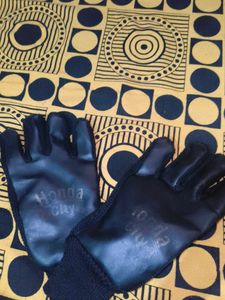 Navy Blue Gloves