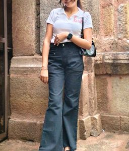 Black Flared Jeans