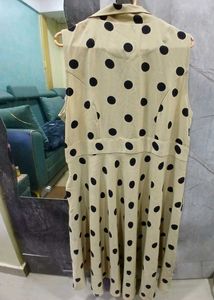 GAP Polka Dot Dress Sleeveless With Pocket