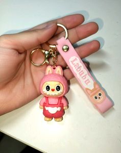 New Labubu Premium Keychain/ Bag Charm