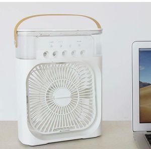 Portable Mini Air Cooler with Humidifier &amp; Fan – R