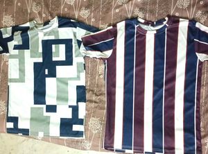 Abstract Graphic T-Shirts (2)