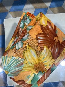 Daily wear synthetic saree