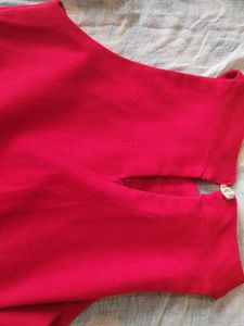 Dark Red 🔴 Frock Type