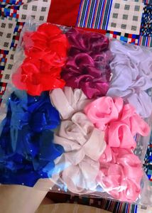 New Organza Scrunchies 🎀 (Set Of 6)