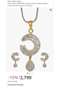 AD Set With 22k Gold Plated