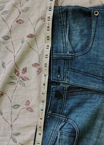 Light Wash Denim Jeans - 39 Inch Inseam