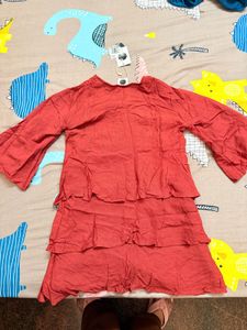 Tiered Ruffle Sleeve Top