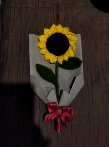 single sunflower bouquet