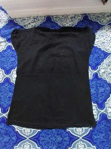 Blue And Black Slim Fit T- Shirts