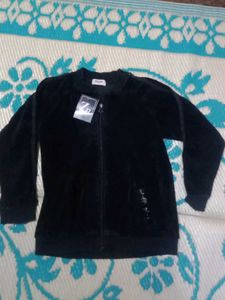 Stylish Black Velvet Jacket