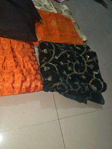 Blouse Fabric Pieces Unstitched