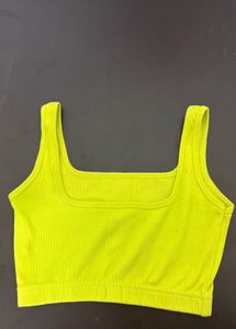 crop tops (set of 2) neon + black