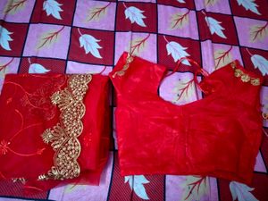 Red Saree