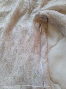 Lace Peplum Top