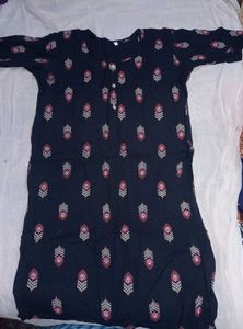 COMBO KURTA (💙+🖤)