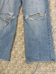 SALE ZARA Ripped Jeans