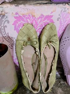 Luna Blu Worn Ballet Flats