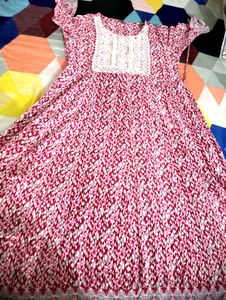 Anarkali Kurti Set With Dupatta l