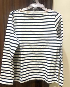 Striped Long Sleeve Top